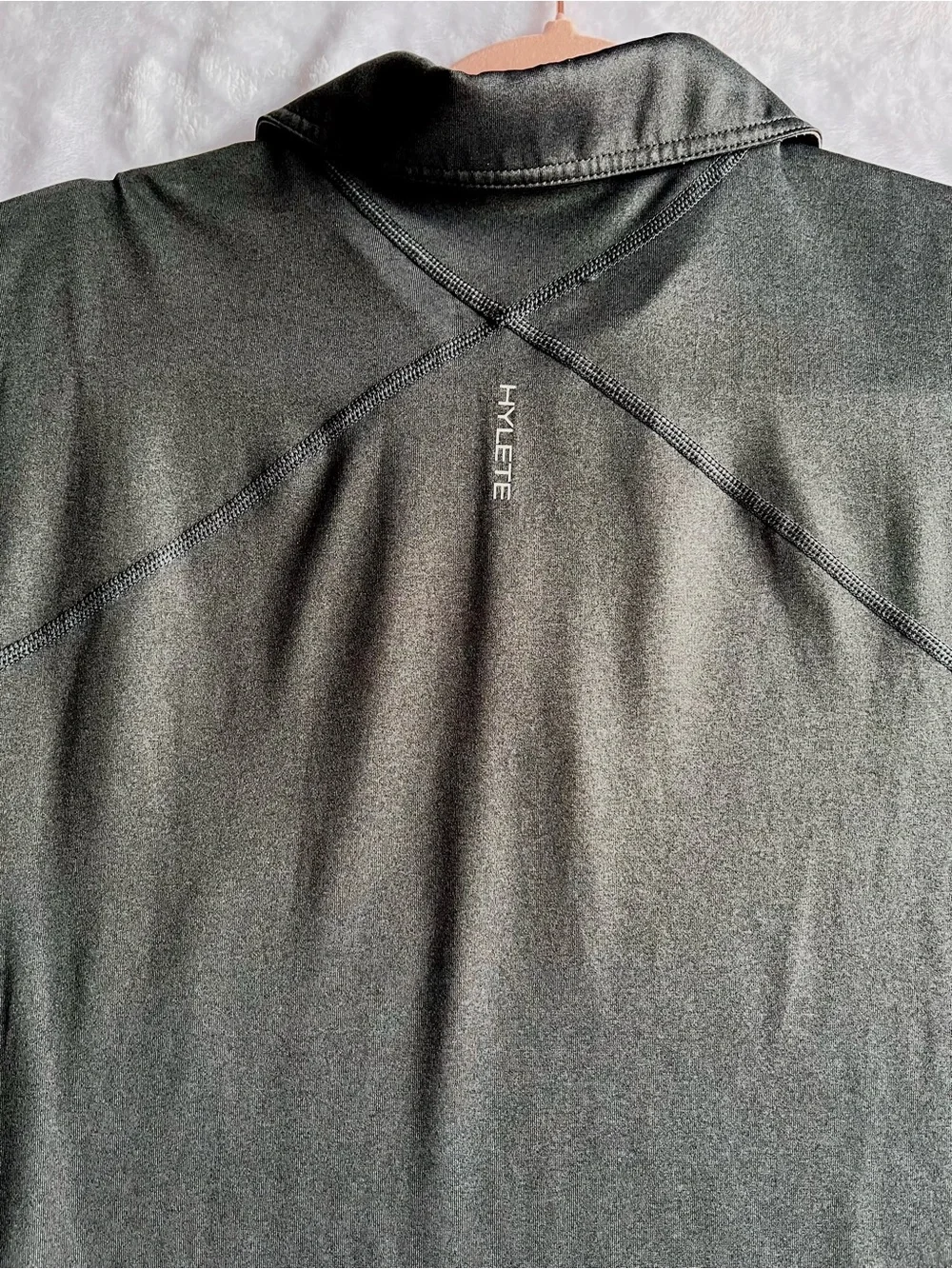 Hylete Men's Black Performance Polo